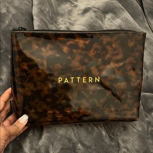 Pattern Beauty Tortoise Pattern Plastic Cosmetic Pouch